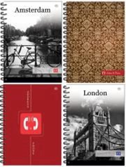 Изображение Interdruk Skorowidz A6 na spirali twarda oprawa