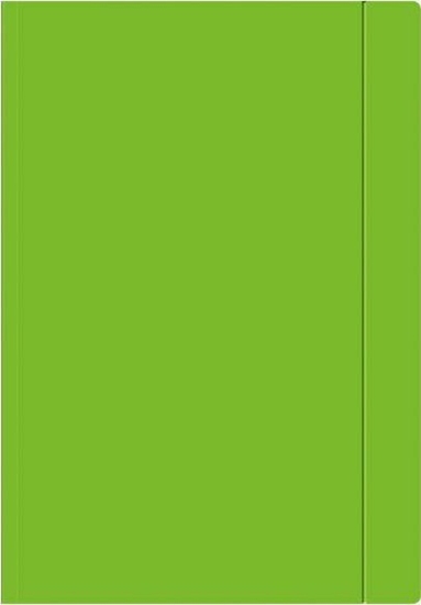 Изображение Interdruk TECZKA KARTONOWA Z GUMK A4+, ZIELONY