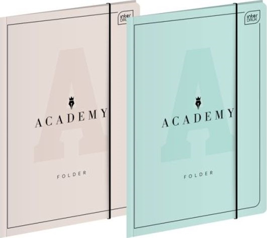 Picture of Interdruk Teczka z gumk A4+ INTERDRUK Academy pastel Interdruk
