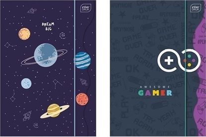 Attēls no Interdruk Teczka z gumk A4+ Shape Boys (10szt)