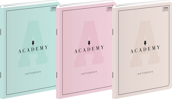 Picture of Interdruk Zeszyt A4 60k. INTERDRUK 90g Academy pastel, kratka Interdruk