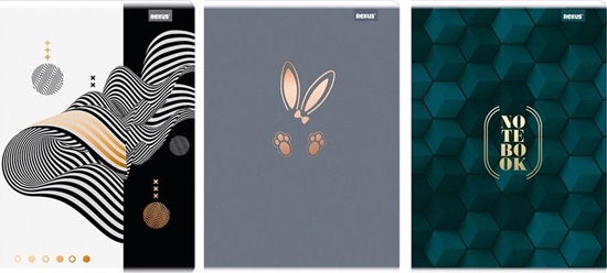 Picture of Interdruk Zeszyt A4/60K kratka Calm (5szt)