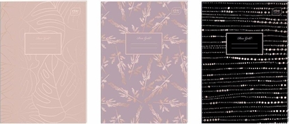 Attēls no Interdruk Zeszyt A4/60K kratka Metallic rose gold (5szt)