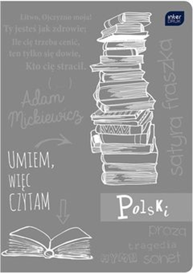 Изображение Interdruk Zeszyt A5 60 J. Polski Hybrid FSC Mix Credit