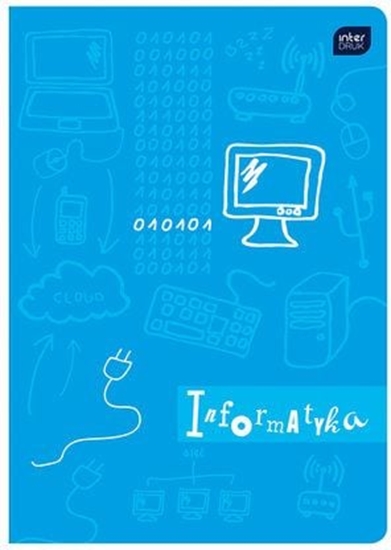 Picture of Interdruk Zeszyt A5 60k kratka informatyka HYBRID FSC