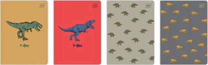 Attēls no Interdruk Zeszyt A5/32K kratka UV Dinozaurus (10szt)