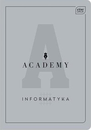 Attēls no Interdruk Zeszyt A5/60K kratka Inforrmatyka Academy (10szt)