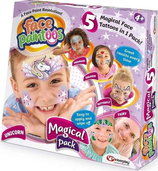 Изображение Interplay Entertainment FACE PAINTOOS Magical Pack, 6 pcs per outer