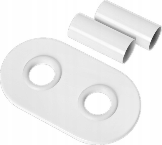 Picture of Invena INVENA ROZETY DO DUOPLEX BIALE