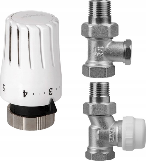 Picture of Invena KPL TERMOSTATYCZNY PROSTY Z NAST.WSTEPNA GLOWICA MINI 2 PROV [1]