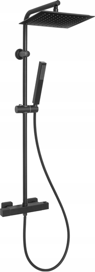 Picture of Invena SHOWER COLUMN SVART TERMOSTATIC BLACK