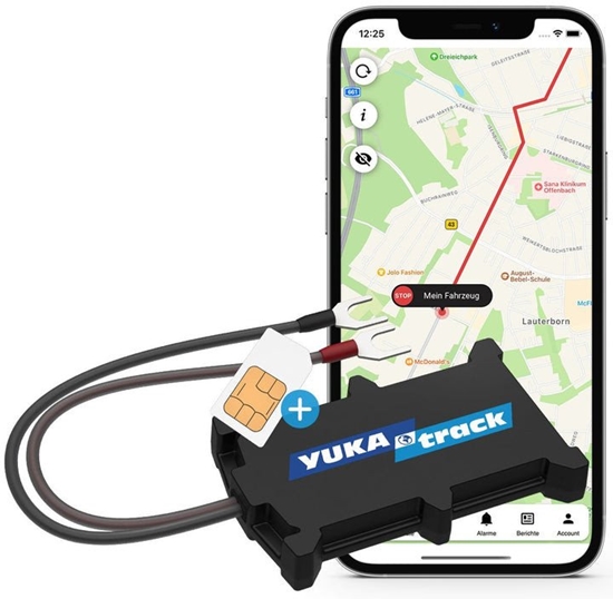 Изображение "IoT YUKAtrack easyWire 2G AIO GPS Car Tracker with SIM + Data Flat"
