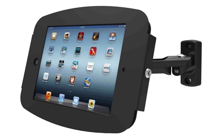 Изображение Stojak Compulocks iPad 10.2" Space Enclosure Tilting Stand 8" - Low-Rise - zestaw montaowy (obudowa, stojak) - do Tablett - zablokowany - wysokiej jakoci aluminium - czarny - Bildschirmgrosse: 25.9 cm (10.2") - do Apple 10.2-inch iPad (7. Generacja, 8)