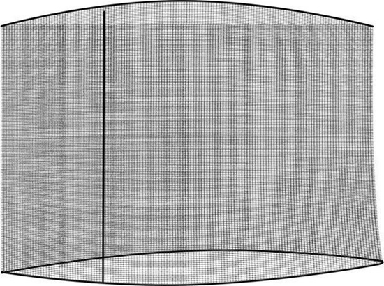 Изображение Iso Trade Moskitiera do parasola ogrodowego 3,5m - czarna