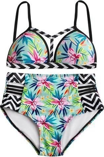 Изображение Iso Trade Strój kpielowy z wysokim stanem - S