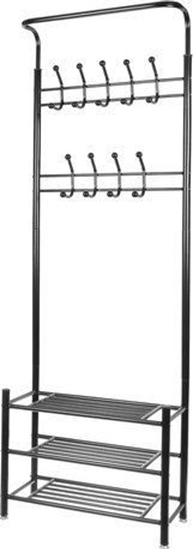 Picture of Iso Trade Wieszak na ubrania - stojak z pók na buty