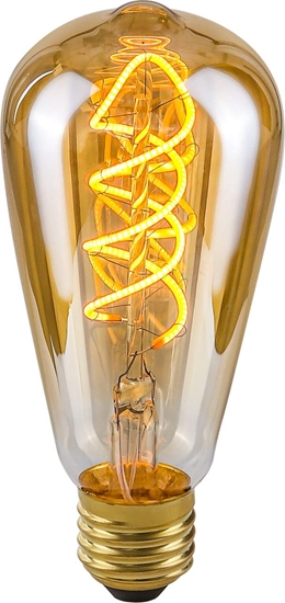 Picture of Italux Bursztynowa arówka dekoracyjna E27 4W ciepa Italux LED LDS-ST64-SA