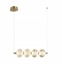 Picture of Lampa wiszca Eko-Light Italux Lazie PND-29038-4-GD lampa wiszca zwis 1x19W LED 3000K 1400 lm mosidz/transparentna