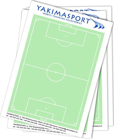 Изображение YakimaSport Blok trenera A4 - boisko, zeszyt, notatnik