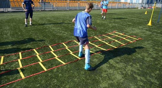 Изображение YakimaSport Drabinka koordynacyjna 3D potrójna 6m Yakimasport