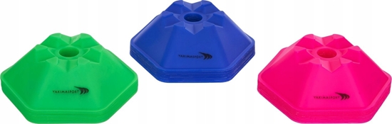 Picture of YakimaSport Wysepki grzybki szecioktne Wielofunkcyjne 10szt óty