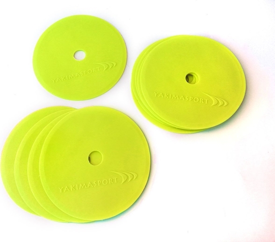 Picture of YakimaSport Znaczniki pola paskie (maty znakujce) - zestaw 10 szt. óte