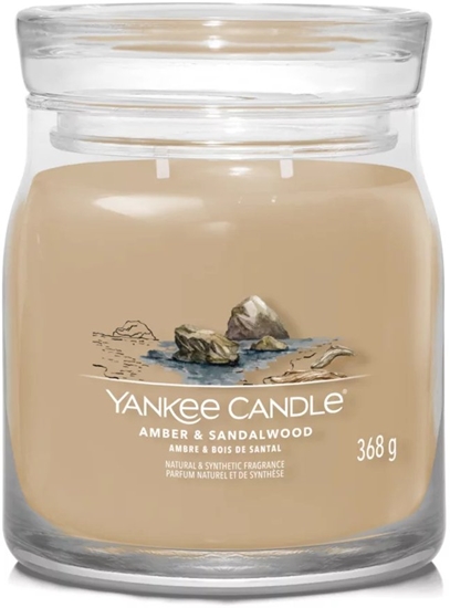 Picture of YANKEE CANDLE_wieca zapachowa Amber & Sandalwood 368g