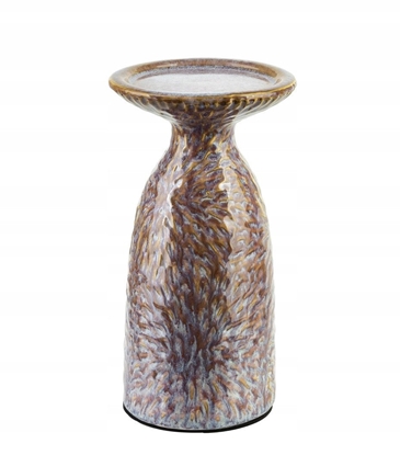 Picture of YARINE BEIGE wiecznik 11x10x20cm