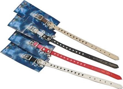 Picture of Yarro International Yarro Obroa z serduszkami dla kota 26cm czarna [Y1603] - Y1603