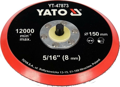 Picture of Yato YATO DYSK / TALERZ POLERSKI Z RZEPEM 150mm  5/16"