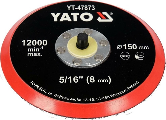 Picture of Yato YATO DYSK / TALERZ POLERSKI Z RZEPEM 150mm  5/16"