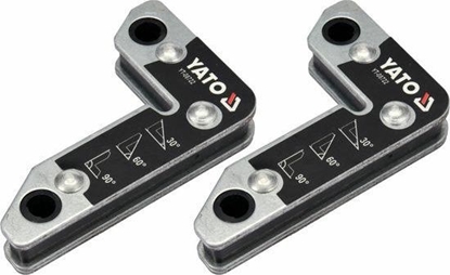 Attēls no Yato YATO MAGNETYCZNE UCHWYTY SPAWALNICZE ZESTAW 2 YT-08722