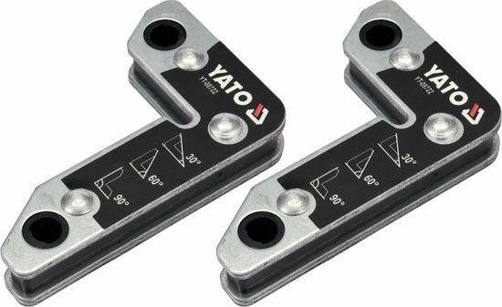 Picture of Yato YATO MAGNETYCZNE UCHWYTY SPAWALNICZE ZESTAW 2 YT-08722