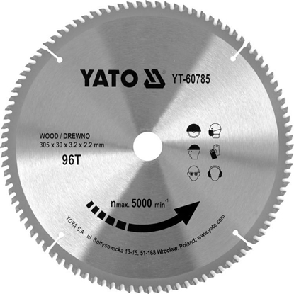 Изображение Yato YATO PIA TARCZ.WID. 305*96*30 60785 YT-60785