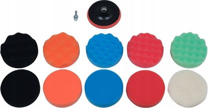 Изображение Yato YATO ZESTAW DO POLEROWANIA 125mm, M14, 12szt.