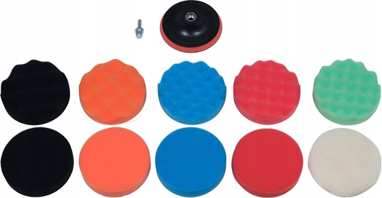 Изображение Yato YATO ZESTAW DO POLEROWANIA 125mm, M14, 12szt.