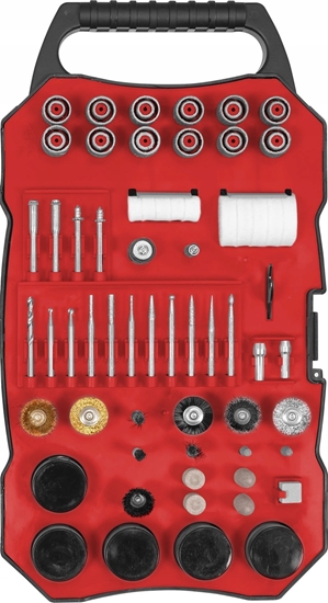 Изображение Yato YT. ACCESSORIES FOR MINI GRINDERS 201pcs.