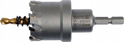Attēls no Yato YT. TCT HOLE SAW FOR METAL 35mm