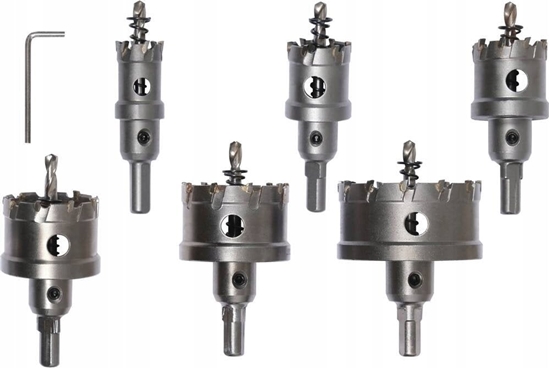 Picture of Yato YT. TCT HOLE SAW SET FOR METAL 6 pcs.