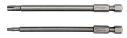 Picture of Yato Kocówki wkrtakowe Torx security T15x100mm T27x100mm 1/4 2szt. YT-0491