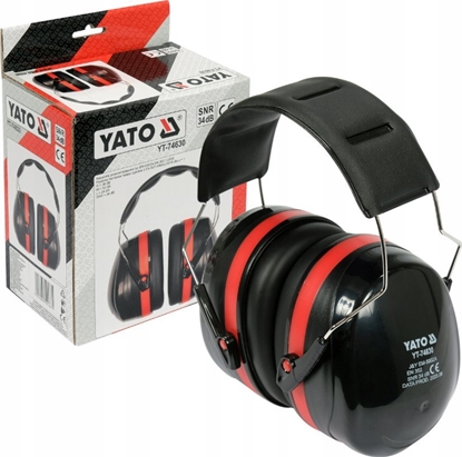 Изображение Yato NAUSZNIKI TUMICE HAAS OCHRONNE ROBOCZE PRZECIWHAASOWE 34 DB