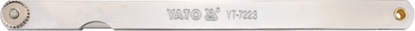 Изображение Yato Szczelinomierz 14 listkowy 200mm 0,05 - 0,5mm YT-7223