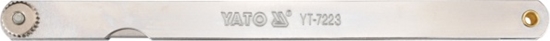 Изображение Yato Szczelinomierz 14 listkowy 200mm 0,05 - 0,5mm YT-7223
