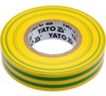Picture of Yato Tama elektroizolacyjna 15x0,13mm 20m PVC, izolacja-max 40kV óto-zielona - YT-81593
