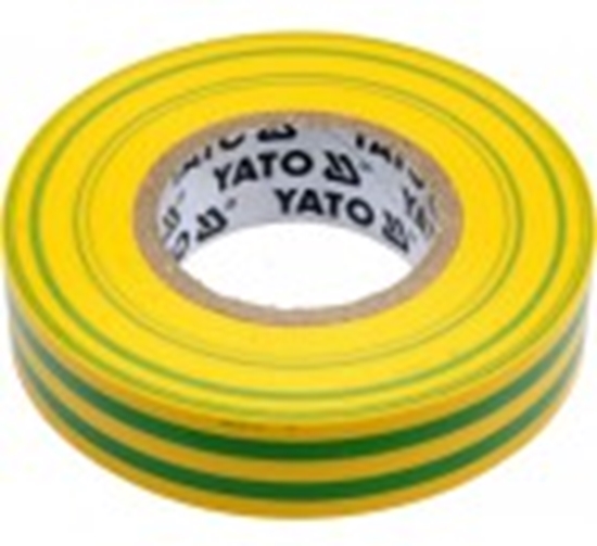Picture of Yato Tama elektroizolacyjna 15x0,13mm 20m PVC, izolacja-max 40kV óto-zielona - YT-81593