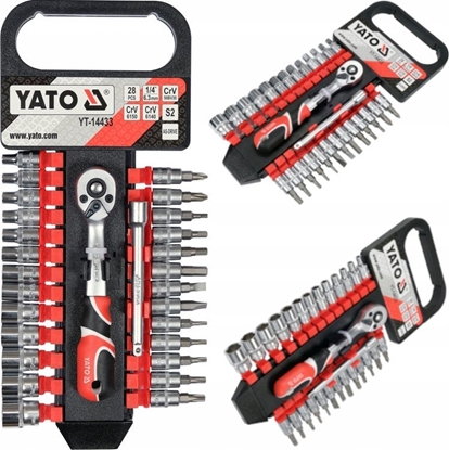 Picture of YATO ZESTAW KLUCZY     1/4" 28el.