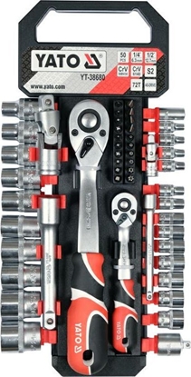 Picture of YATO ZESTAW KLUCZY   51el  1/2" / 1/4"