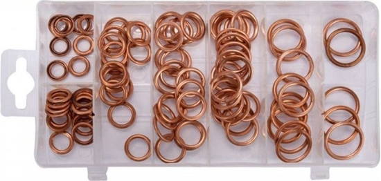 Picture of Yato ZESTAW PODKÅADEK MIEDZIANYCH DMUCHANYCH 95 SZTUK,MIX ROZMIAR