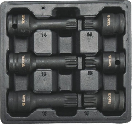 Picture of Yato Zestaw udarowych kluczy 1/2" (YT-10652)