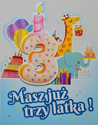 Picture of Yeku Karnet Urodziny 3